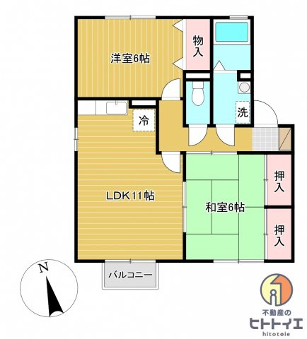 キャッスル徳久の間取り