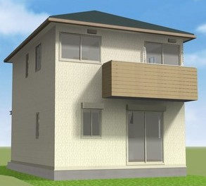 坂戸市関間戸建貸家（仮称）の外観|完成イメージ