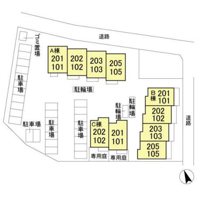 【駐車場】 | ボナール酒井根Ⅲ号棟