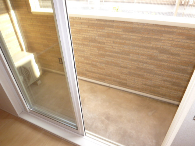 サニーヴィラ植松のバルコニー