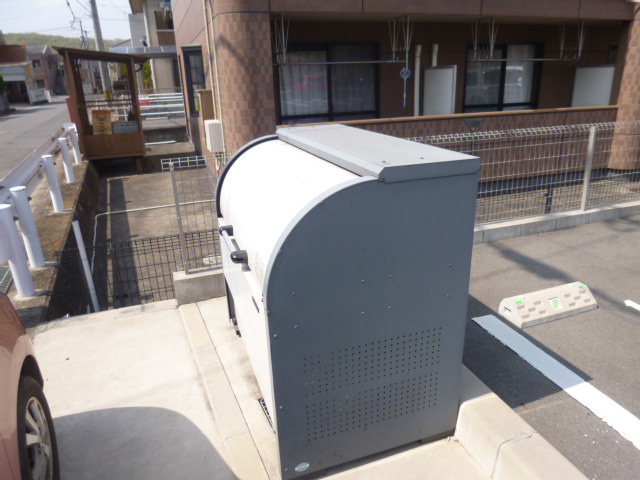 サニーヴィラ植松のその他共用部分|敷地内専用ゴミステーション