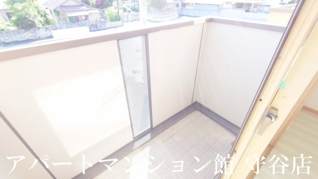 フローラ石宮のバルコニー