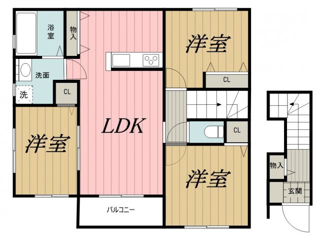 美樹 Aの間取り