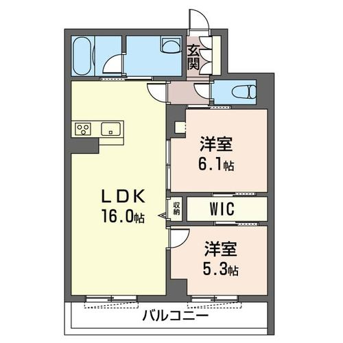 【間取り】 | コンフォール冬青（ソヨゴ）
