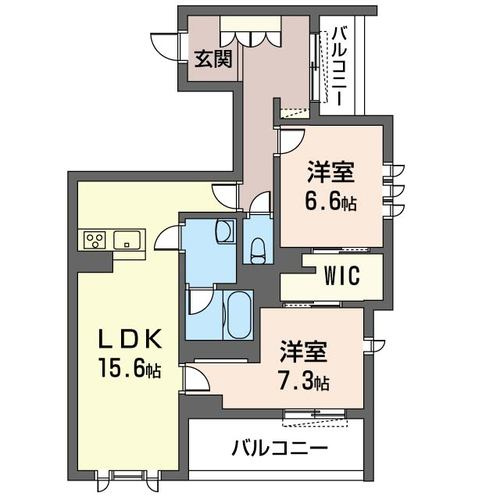 【間取り】 | コンフォール冬青（ソヨゴ）