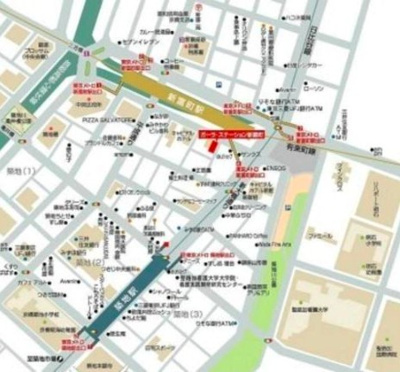 【地図】 | ガーラ・ステーション新富町 | ガーラ・ステーション新富町
