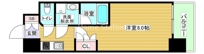 【間取り】 | アルグラッド鷺洲