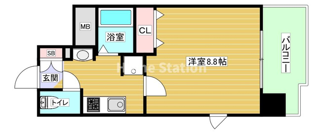 【間取り】 | レジデンス中之島