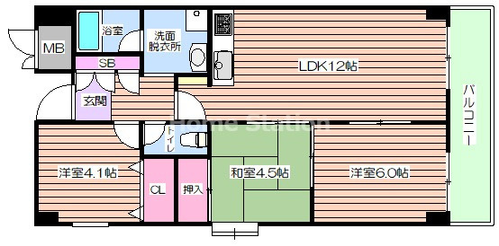 【間取り】 | アメニティ吉野