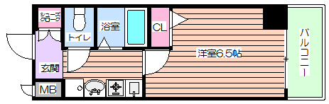 【間取り】 | エスリード福島駅前 | 間取り