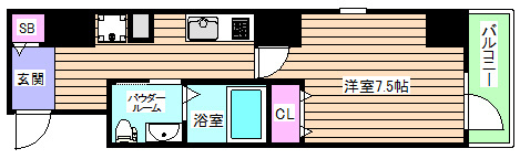 【間取り】 | プランドール梅田
