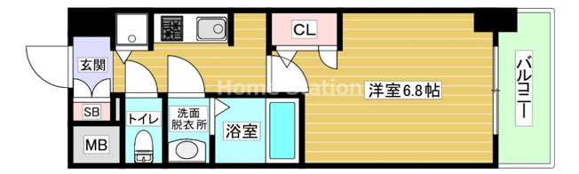 【間取り】 | アクアプレイス福島EYE