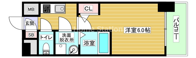 【間取り】 | エスリード福島レジデンス