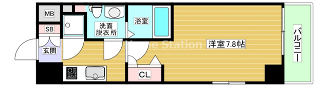 【間取り】 | ジュネーゼグラン福島Noda