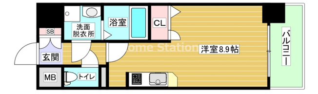 【間取り】 | エスリード梅田西第５