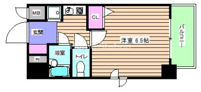 【間取り】 | エステムコート梅田北