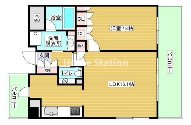 【間取り】 | リーガルタワー福島