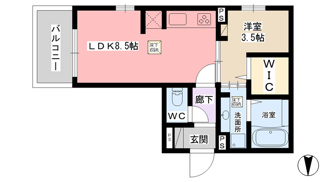 【間取り】 | アジョーレレジデンス