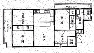 【間取り】 | 香枦園第２マンション