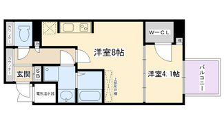 【間取り】 | S-FORT西宮　　