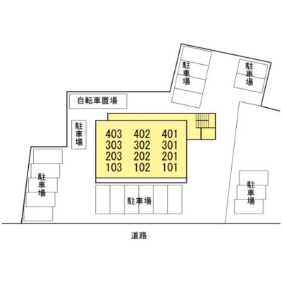 【区画図】 | ベルハイム城山