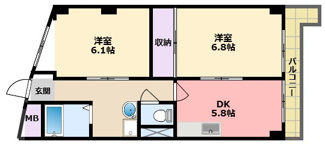 【間取り】 | 西宮センタービル