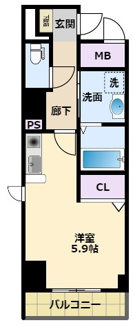 【間取り】 | リバーサイドＯＮＥ