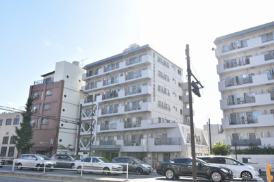 【外観】 | エンゼルハイム大鳥居第2 | 京急空港線「大鳥居」駅徒歩7分、JR京浜東北線「蒲田」駅までバスアクセス可能（バス13分「南糀谷」停歩1分。）