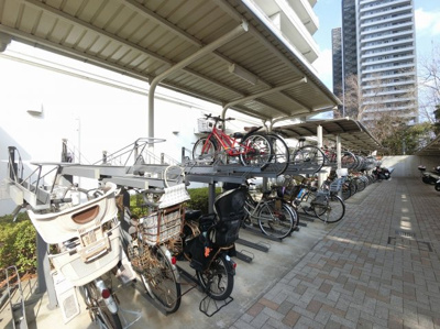 【その他共用部分】 | コットンハーバータワーズベイウエスト | 駐輪場
