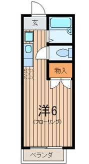 【間取り】 | レンタルハウス深津ＩＩ