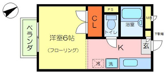 【間取り】 | サンモール８９
