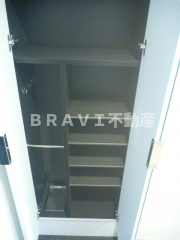 プレサンス心斎橋レヨン　BRAVI不動産の収納|【プレサンス心斎橋レヨン】こまごまとしたものを収納できそうですね