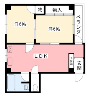 【間取り】 | 西宮中央マンション