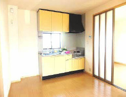 【キッチン】 | コーポ浅川 | お料理しやすいキッチンです