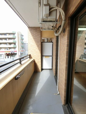 【バルコニー】 | Salida仲町台/サリーダ仲町台 | リビングダイニングキッチンから繋がるバルコニーです！お洗濯物を干したり、気分転換をするにもおすすめです☆