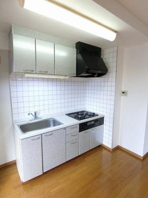 【キッチン】 | Salida仲町台/サリーダ仲町台 | 白を基調としたシステムキッチンです！窓があるので換気もOK♪場所を取るお鍋やお皿もたっぷり収納できてお料理がはかどります！