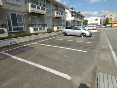 【駐車場】 | コーポ朝日・玉穂B