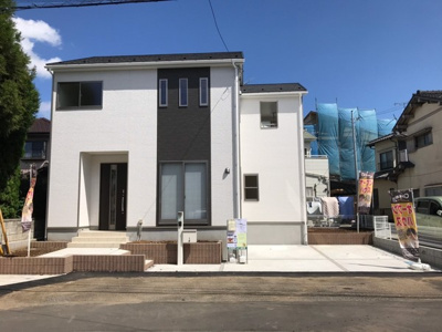 【外観】 | 守谷市本町　イオンタウン近く　駅まで1020ｍ　新築一戸建 | 守谷駅まで徒歩13分・イオンまで3分170ｍの好立地