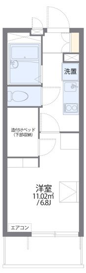 【間取り】 | 博多豊Ⅰ