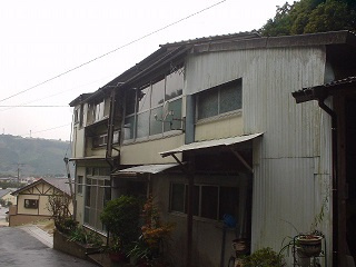 唐津市八幡町の一戸建ての外観