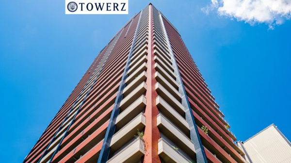 【外観】 | 【外観】～緑の森を抱く、都心の暮らし～伝統を受け継ぐ街並みとタワーとの融合。レンガ色が鮮やかな外観！