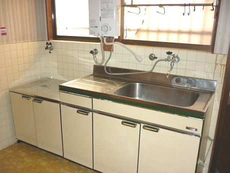 唐津市東城内の一戸建てのキッチン