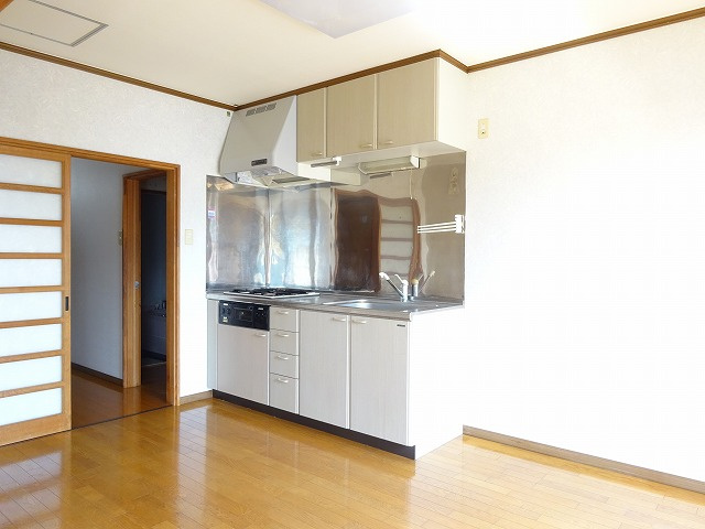 唐津市魚屋町のアパートのキッチン