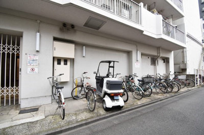【その他共用部分】 | 喜美代コーポ | 駐輪場・バイク置場