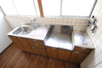 【キッチン】 | 堺市中区深井清水町3162貸家
