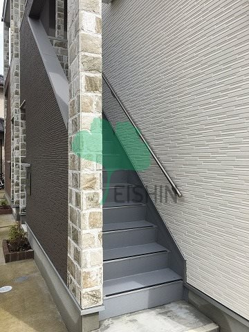 ハーモニーテラス堅粕のエントランス