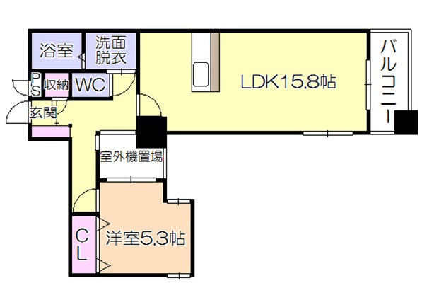 MARKSFORT花畑の間取り