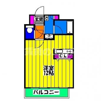 【間取り】 | アヴニール東比恵 | アヴニール東比恵の間取り