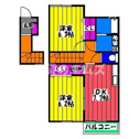 【間取り】 | メゾンド桜の間取り