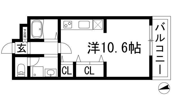 【間取り】 | ホープ池田栄本町